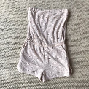 Sleeveless crotchet romper